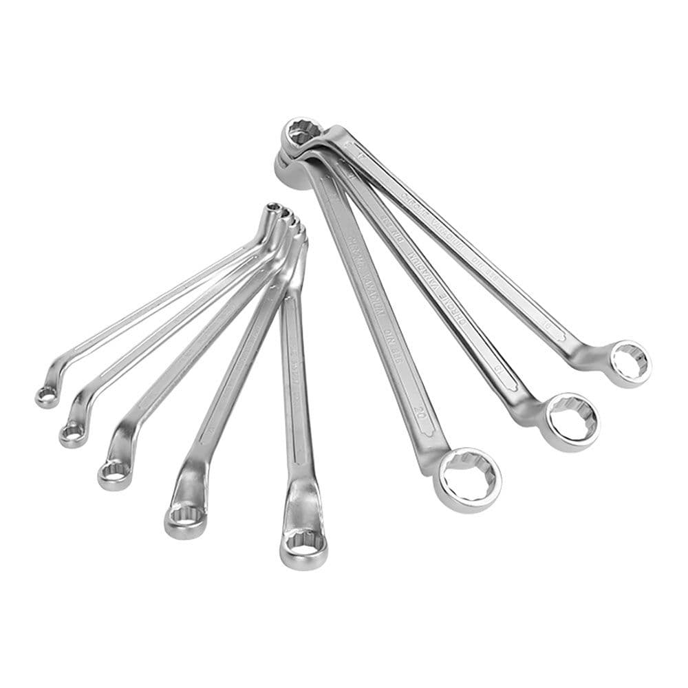 LLAVES DE ESTRELLA ACODADAS DOBLES, JUEGO 8 PIEZAS