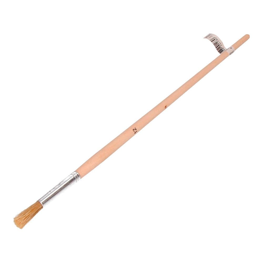 PINCEL CABO LATA REDONDO N°12, 8,5 mm