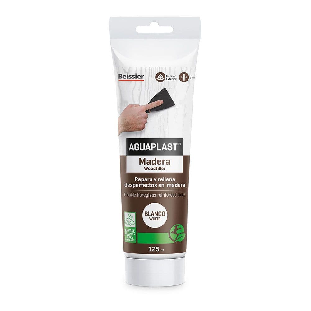 MASILLA PARA MADERA BLANCO 125 ml
