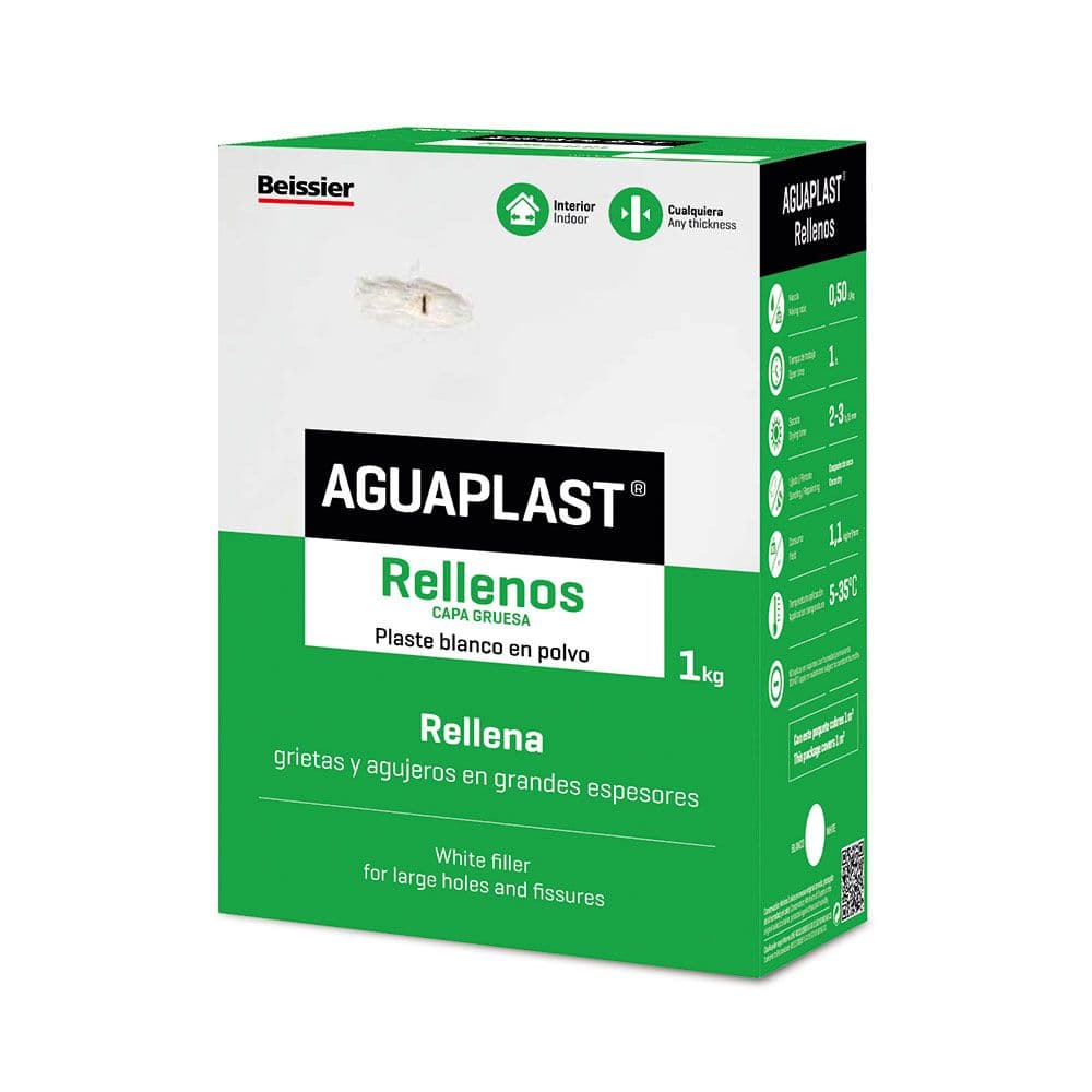 PLASTE EN POLVO PARA RELLENOS CAPA GRUESA 1 kg