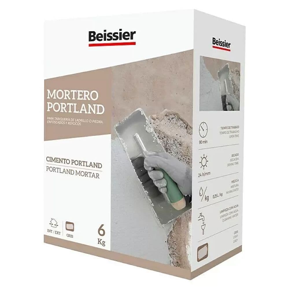 BEISSIER MORTERO PORTLAND 6 kg