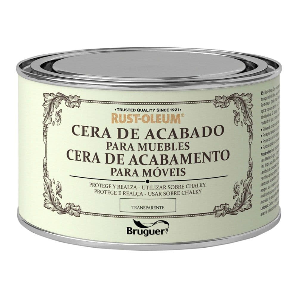 RUST-OLEUM CHALKY FINISH CERA PARA MUEBLES TRANSPARENTE 400 ml