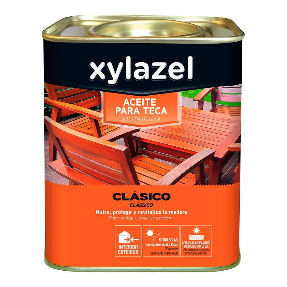 ACEITE CLÁSICO PARA TECA INCOLORO 750 ml