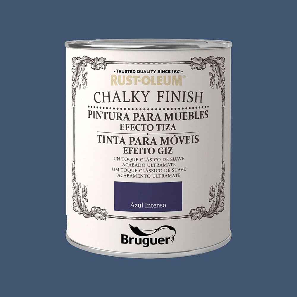 RUST-OLEUM CHALKY FINISH MUEBLES AZUL INTENSO 750 ml