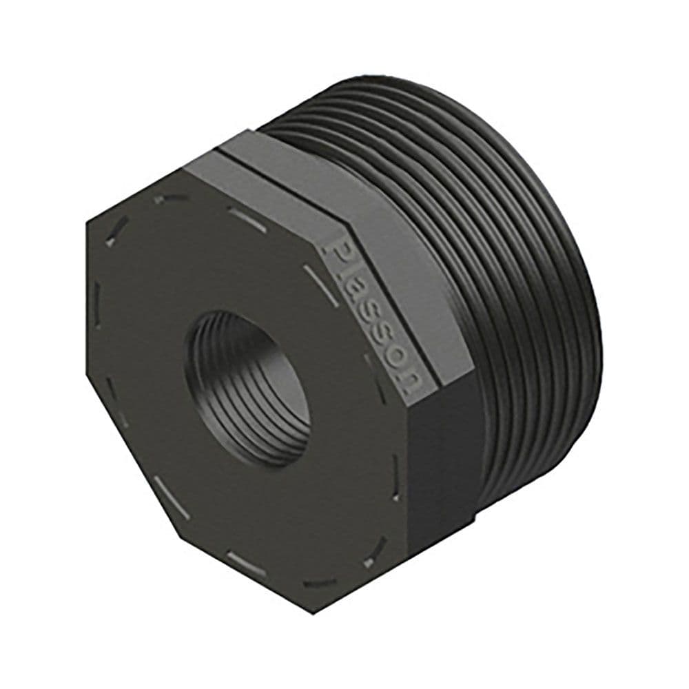 REDUCCIÓN POLIPROPILENO ROSCA MACHO/HEMBRA 1 pulg x ½ pulg