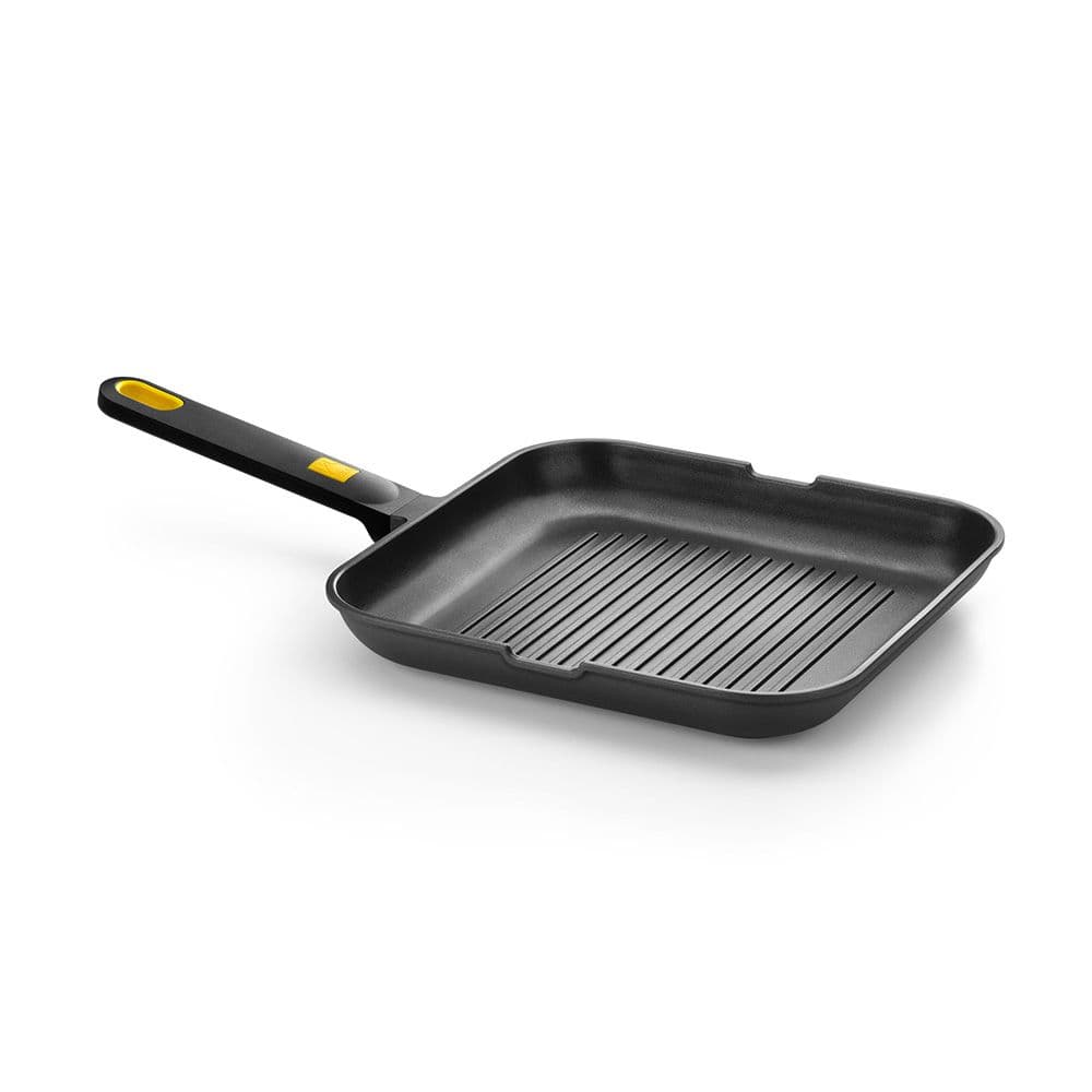 SARTÉN ASADOR DE ALUMINIO FUNDIDO, DAILY PRO, 28 cm
