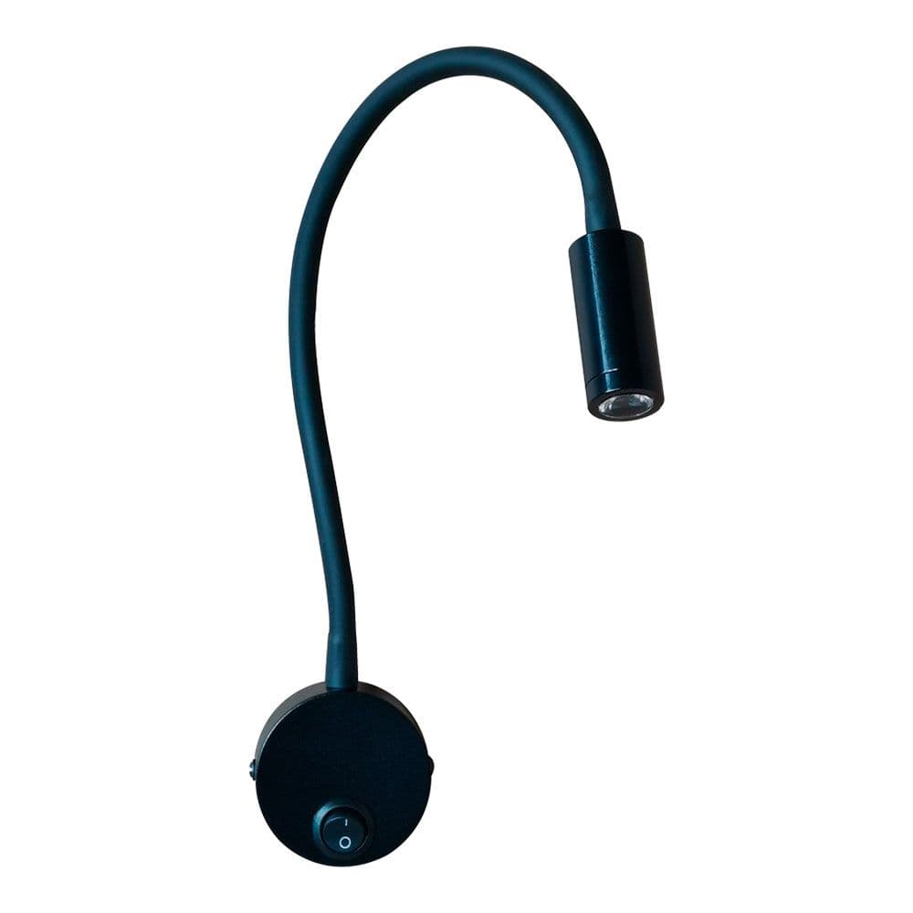 APLIQUE LED CLASSIC, 3 W, 4000 K, 450 lm, NEGRO, 35 x 6,3 cm