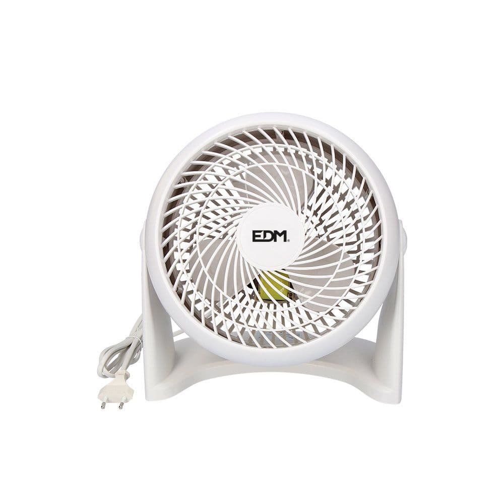 VENTILADOR 2 EN 1 (SUELO Y PARED), BLANCO, POTENCIA 50 W - 55,65 dB - ASPAS Ø18 cm 26,5 x 15,5 x 27,7 cm