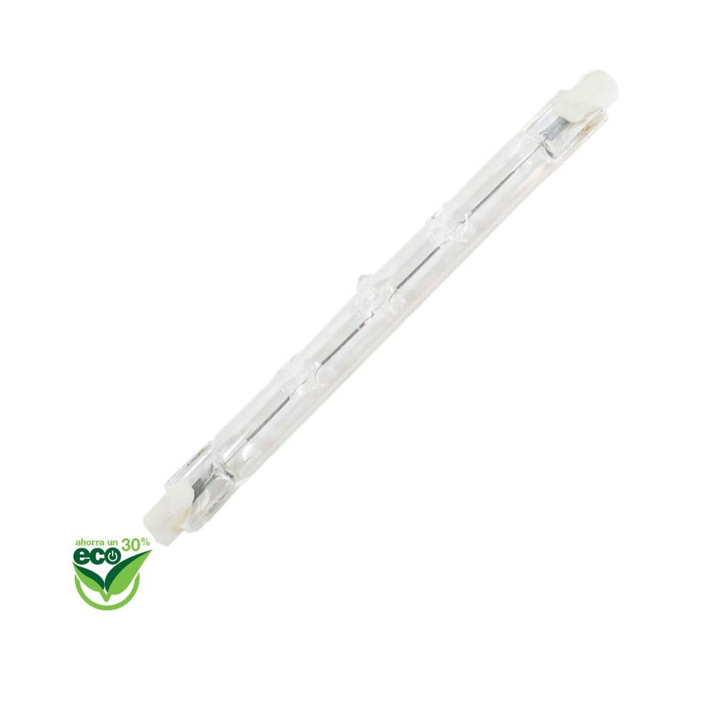 BOMBILLA HALOGENA LINEAL 118 mm "ENERGY SAVER" 120 W 220 V (EQU. 150W)