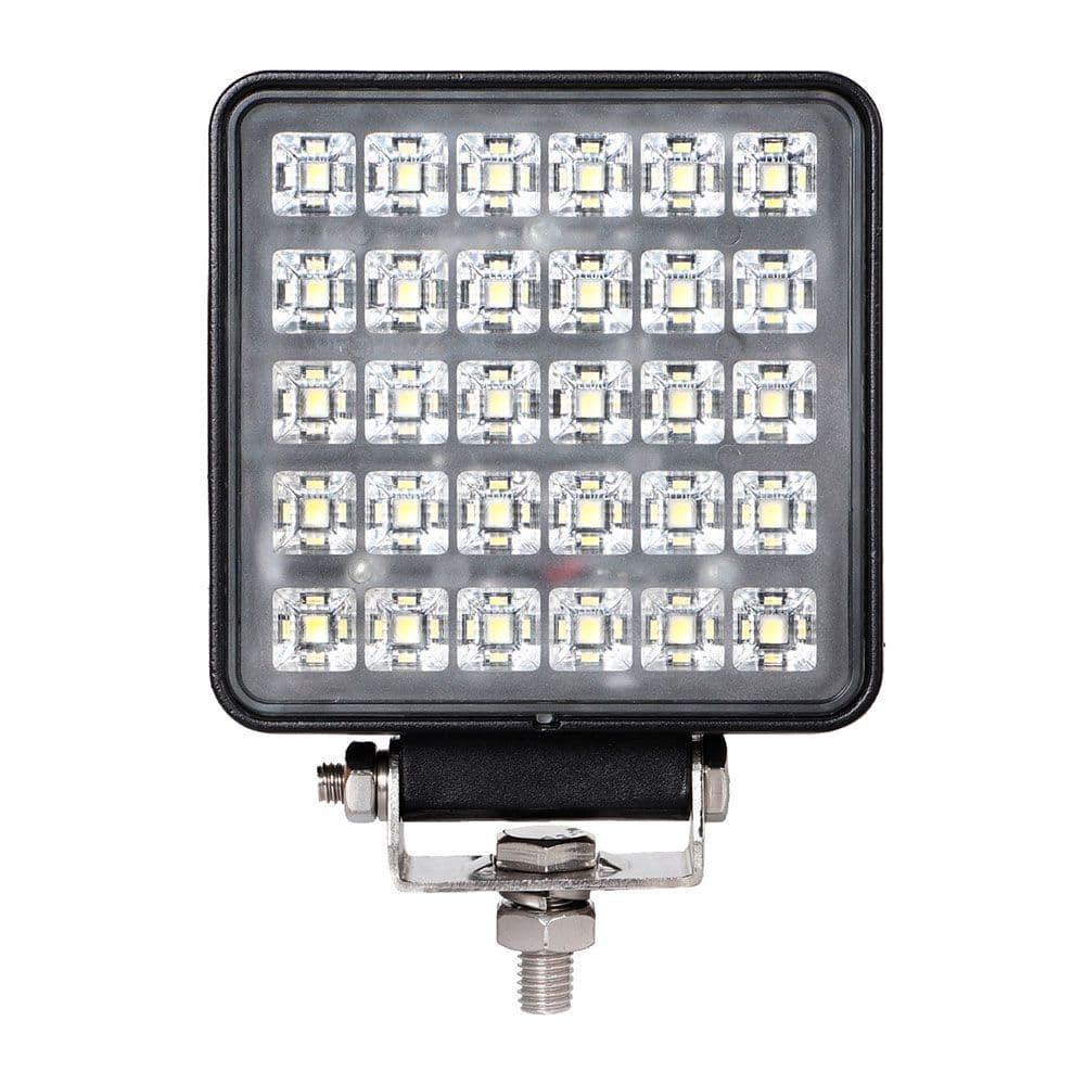 FARO DE TRABAJO CUADRADO 30 LEDS - 2700 lm - 9 - 32 V - IP67