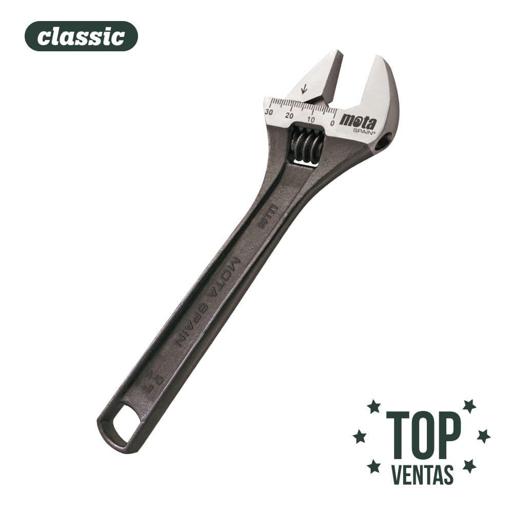 LLAVE AJUSTABLE FORJADA 12 pulg