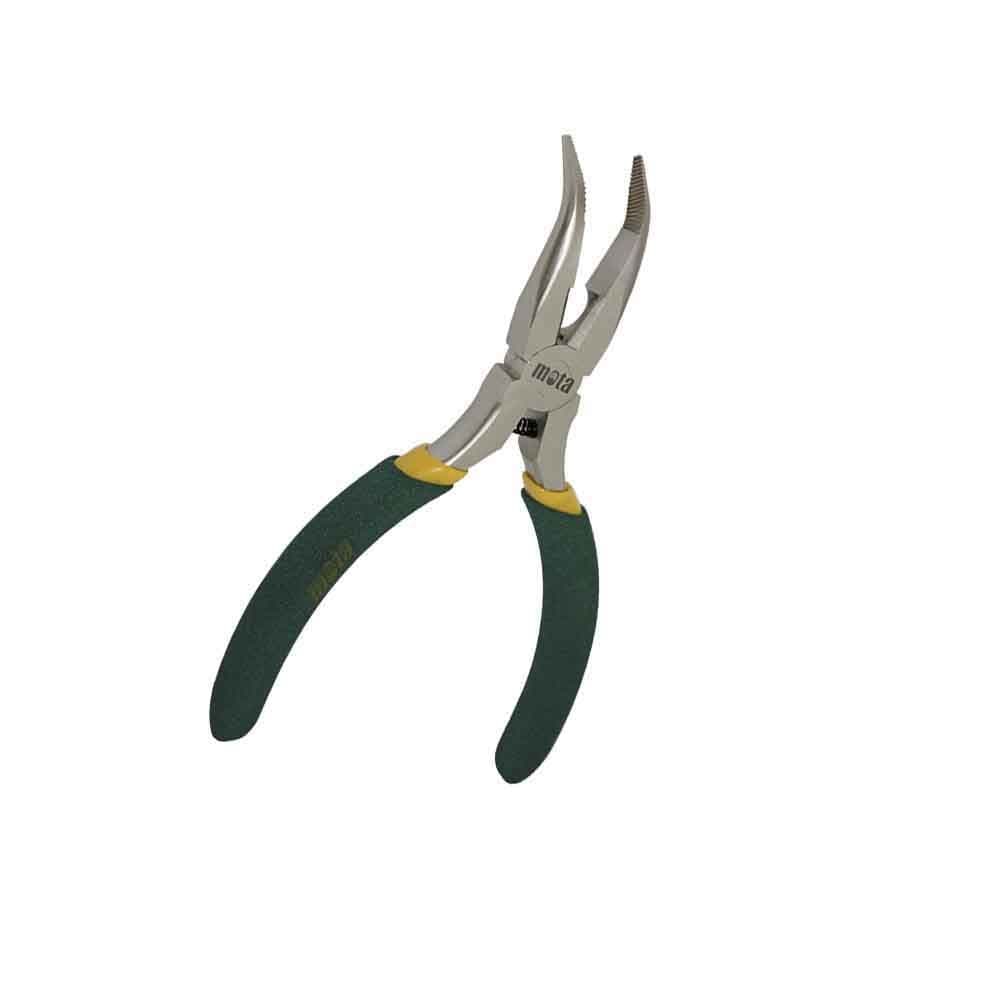 ALICATES MINI PUNTA SEMIREDONDA CURVA 130 mm