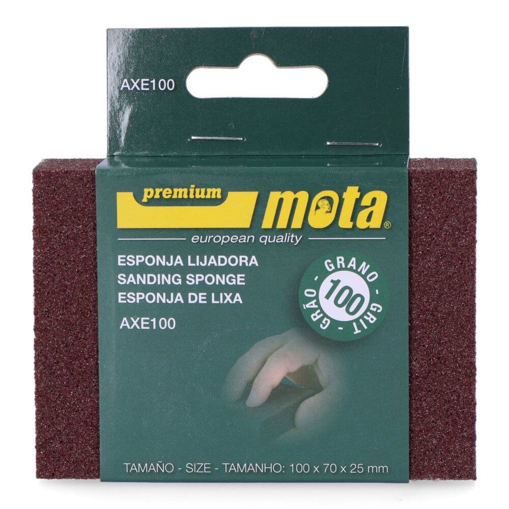 ESPONJA LIJADORA DE ALUMINIO GRANO 100