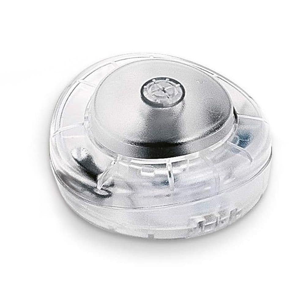 INTERRUPTOR ELÉCTRICO DE PIE, 2,5 A 250 V, TRANSPARENTE