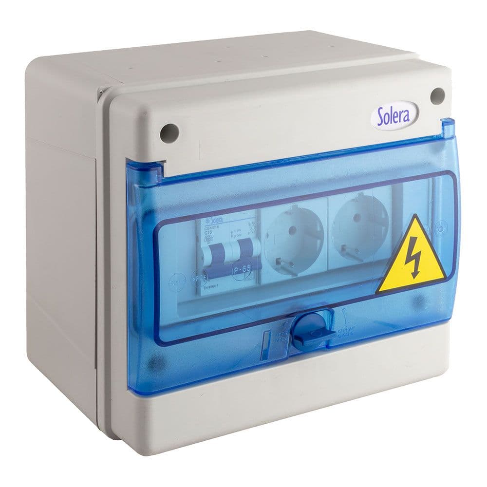 CUADRO INDUSTRIAL MONTADO DE 8 ELEMENTOS, 215 x 160 x 200 mm