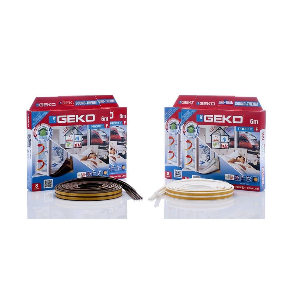 JUNTA ADHESIVA AISLANTE Y THERMO-ACÚSTICA 6 m BLANCO