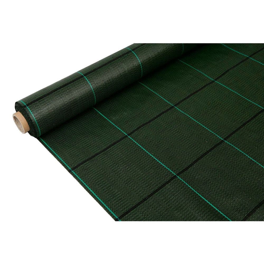 MALLA ANTIHIERBA 100 gr/m² 2 x 25 m COLOR VERDE