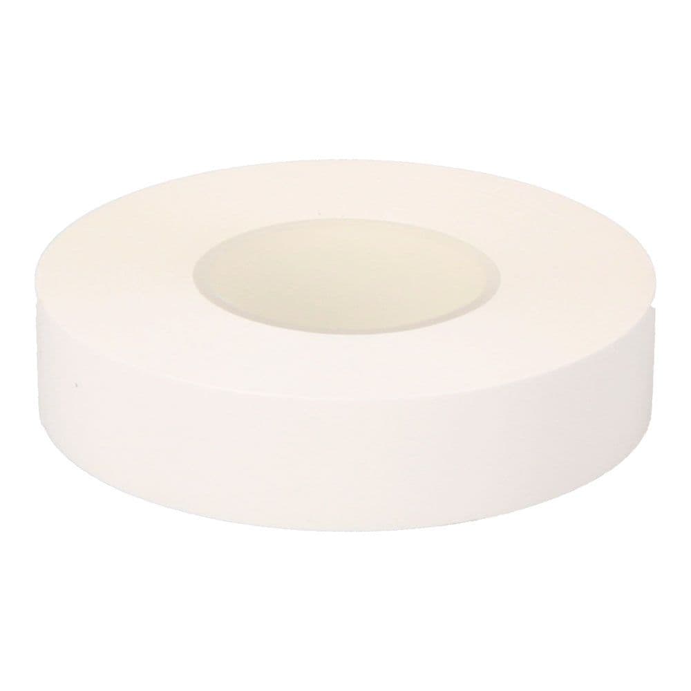 CINTA AISLANTE ELÉCTRICA PROFESIONAL PVC ALTA ADHESION 19 mm x 33 m, BLANCA