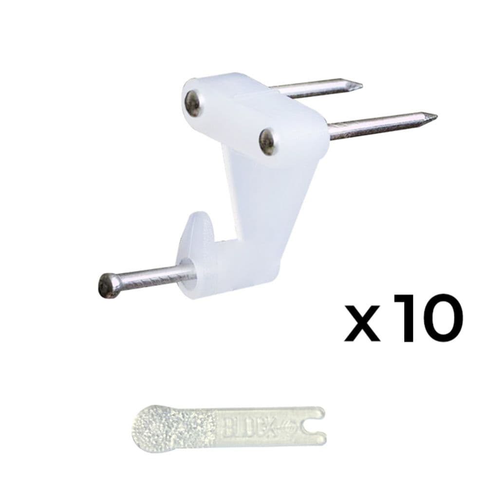 CUELGA FACIL 3 PUNTAS (BLISTER 10 unid.)