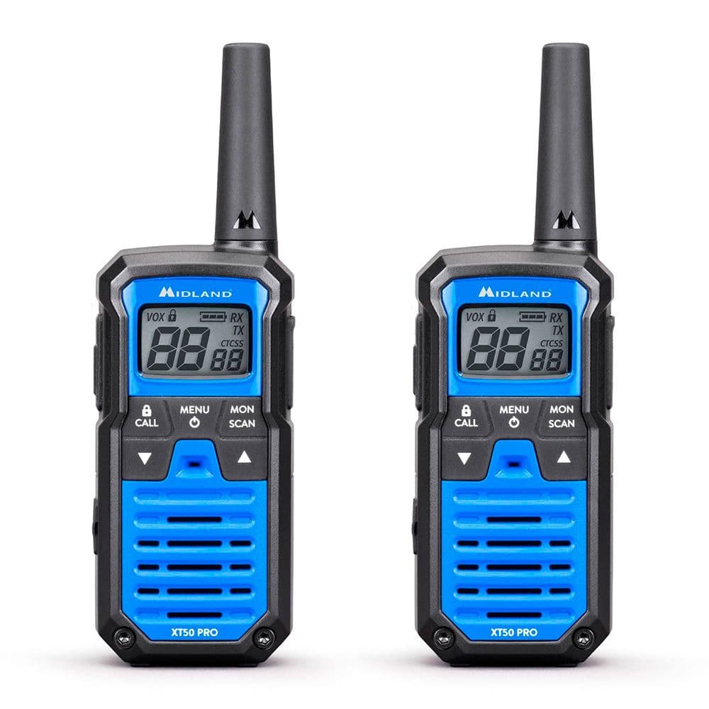 WALKIETALKIES XT-50 PRO C1464, 16 CANALES PMR446, AZULES