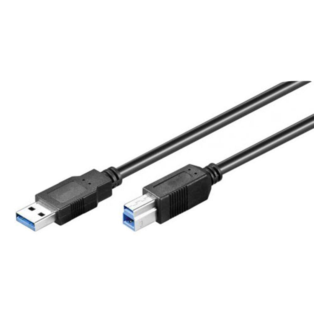 CABLE USB 3.0 A-B 2m NEGRO