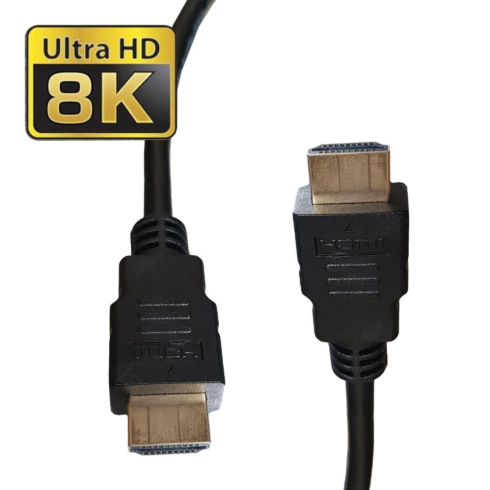 CABLE HDMI 2.1 ULTRA ALTA VELOCIDAD 2m