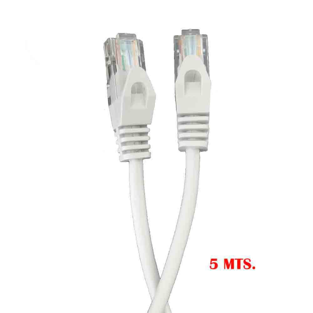 CABLE UTP CAT.5E LATIGUILLO RJ45 "OUTEX" 5 m
