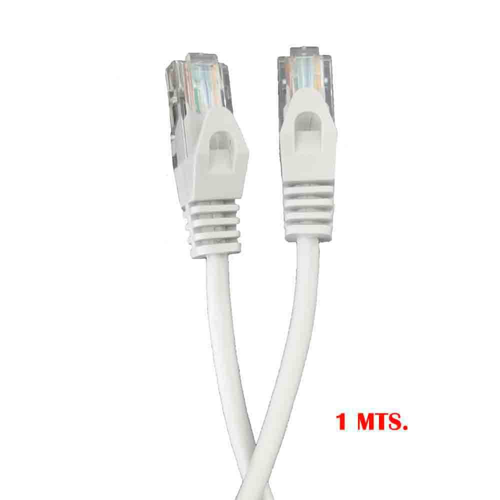 CABLE UTP CAT.5E LATIGUILLO RJ45 "OUTEX" 1 m