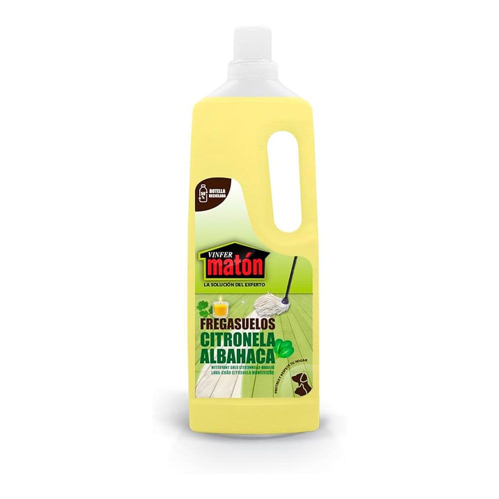 INSECTICIDA FREGASUELOS AROMA A CITRONELA Y ALBAHACA 1 L