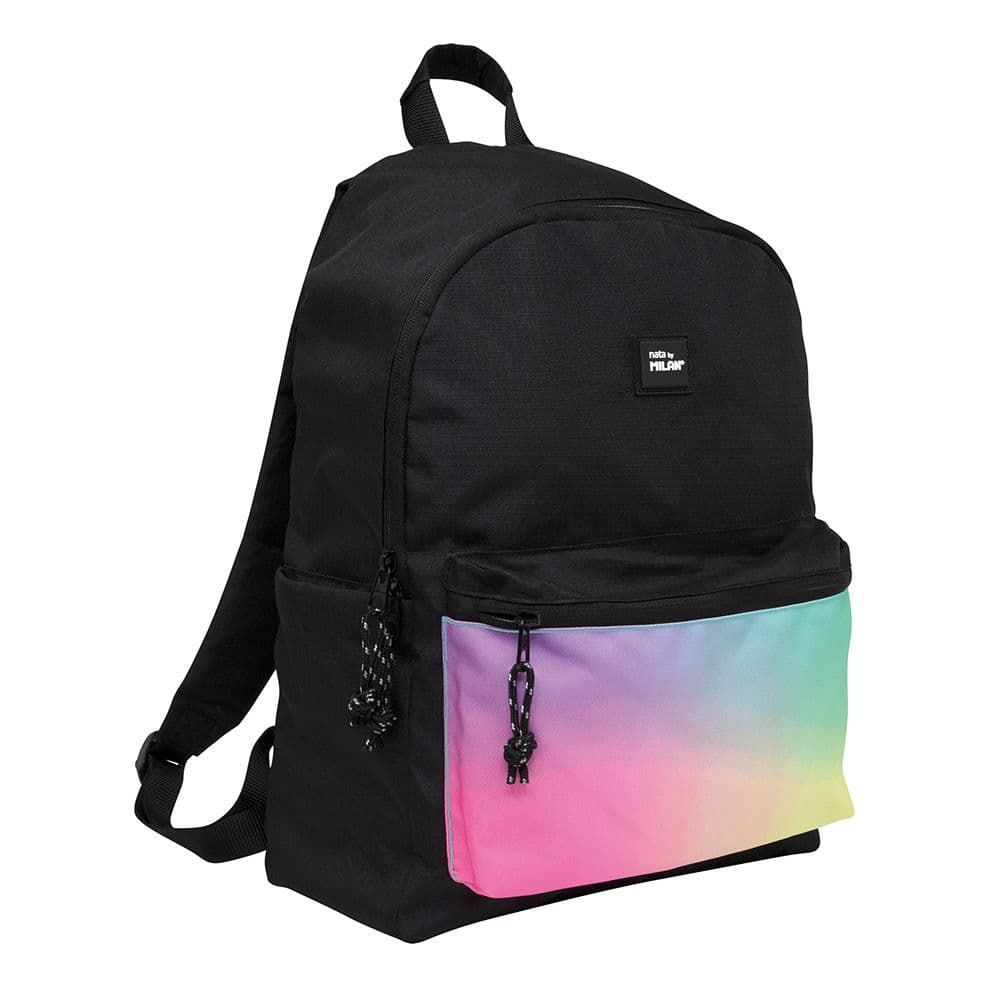 MOCHILA ESCOLAR 22 l SUNSET NEGRO