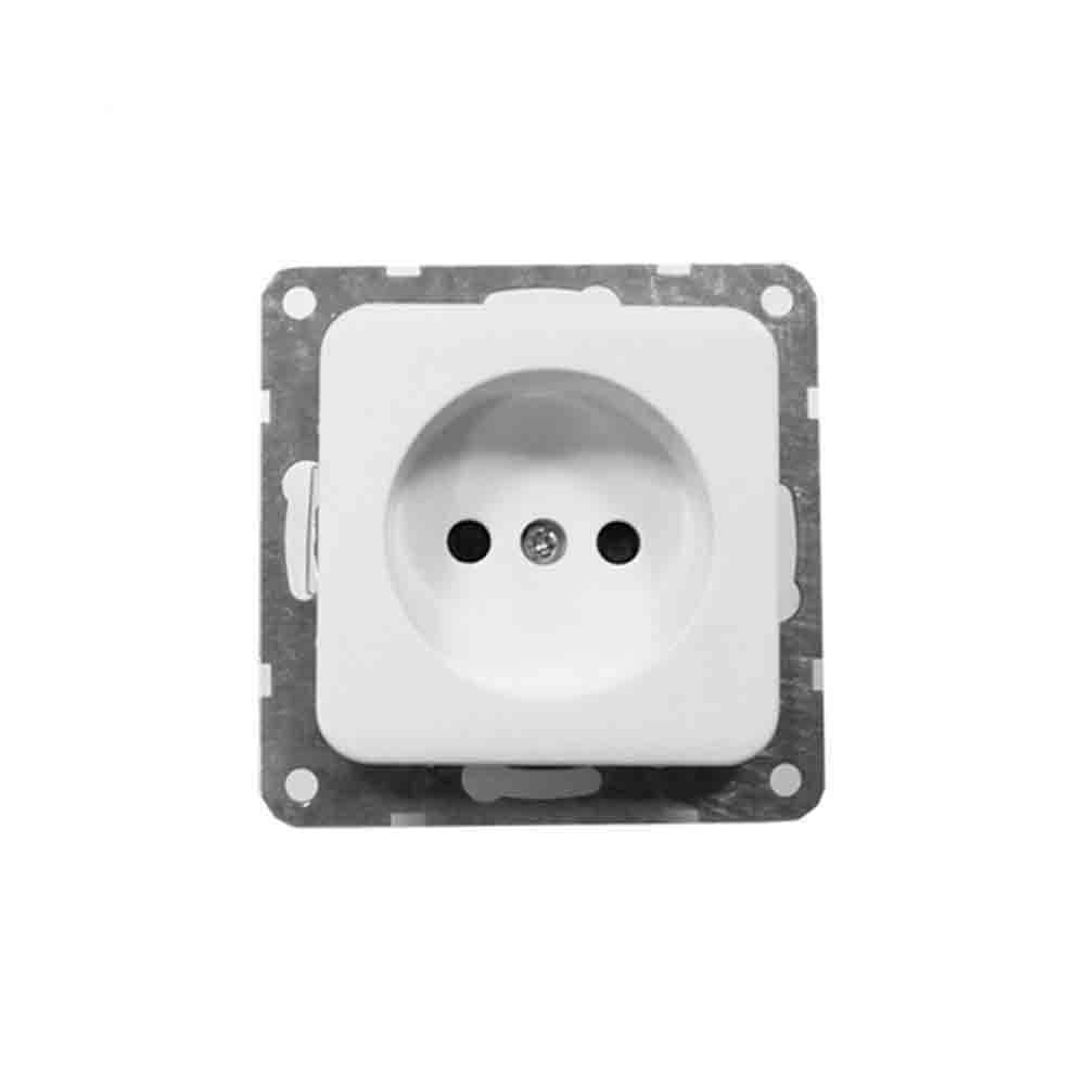 BASE 10-16A EMPOTRAR "SERIE TERM" BLANCO 70x35x70mm (BOLSA BLISTER)