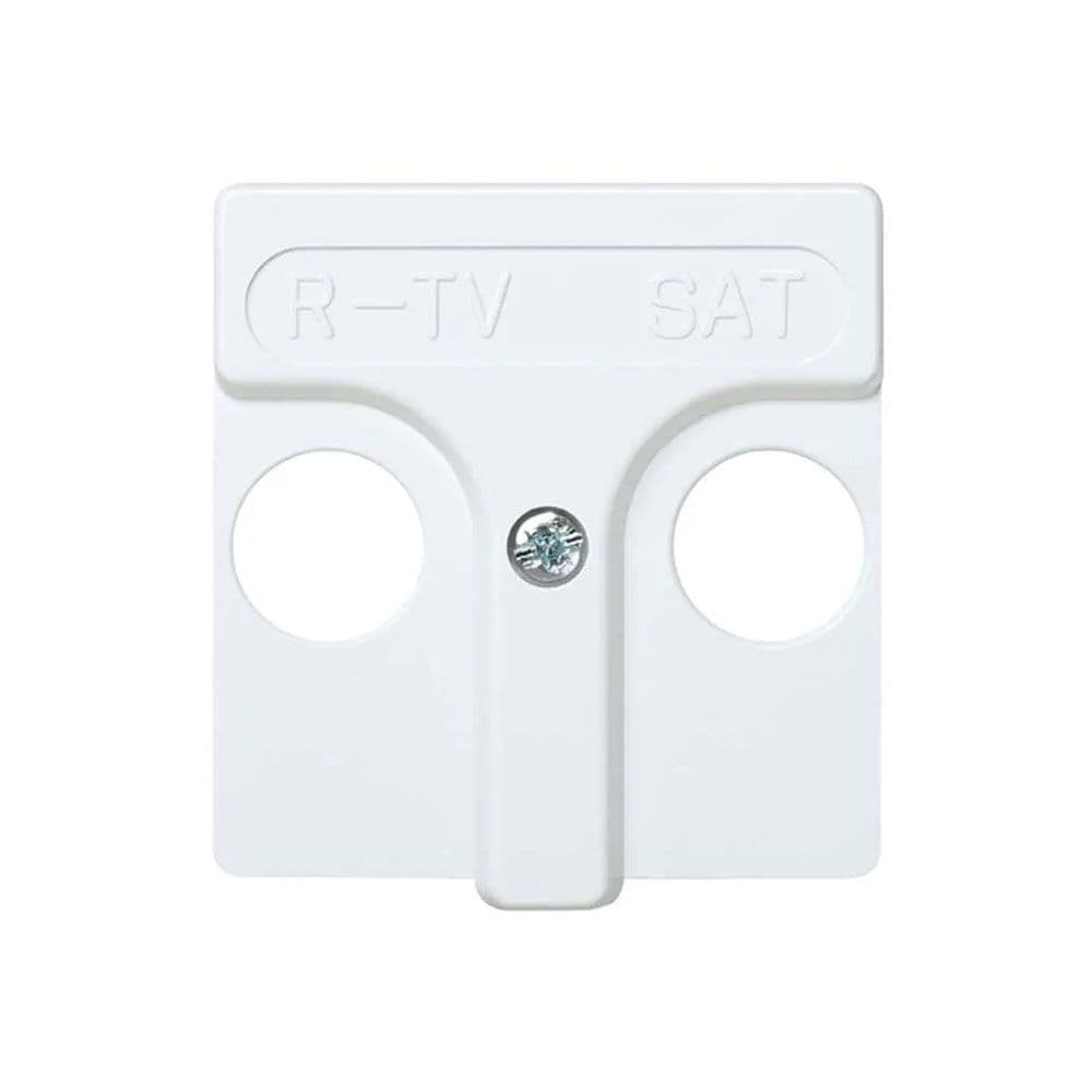 TAPA TV-RADIO-SAT SERIE 27 BLANCO
