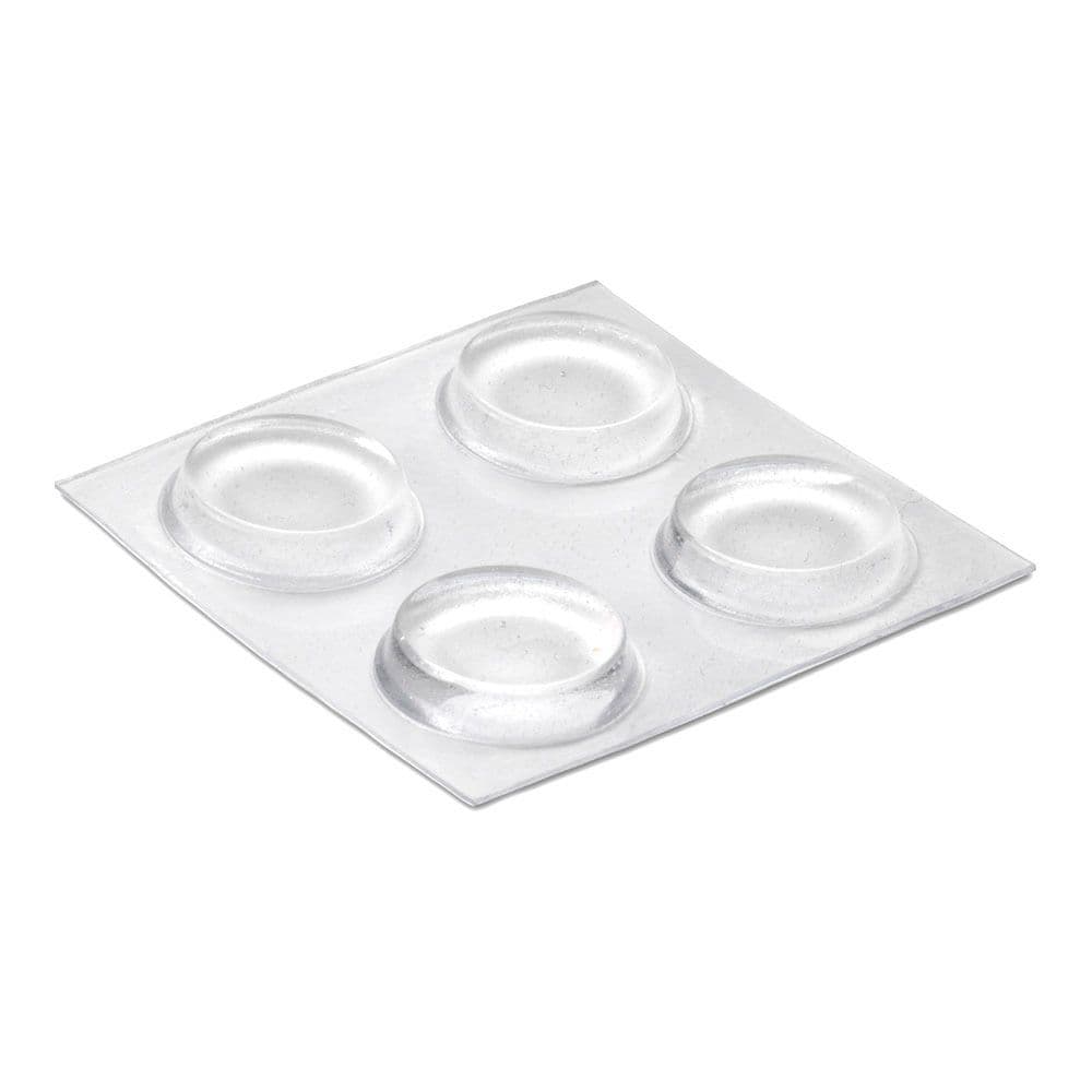 GOTA AUTOADHESIVA PROTECTORA Ø19x4mm (BLISTER 4 unid.) INOFIXCOLGADOR SOBREPUERTA BLANCO BLISTER INOFIX