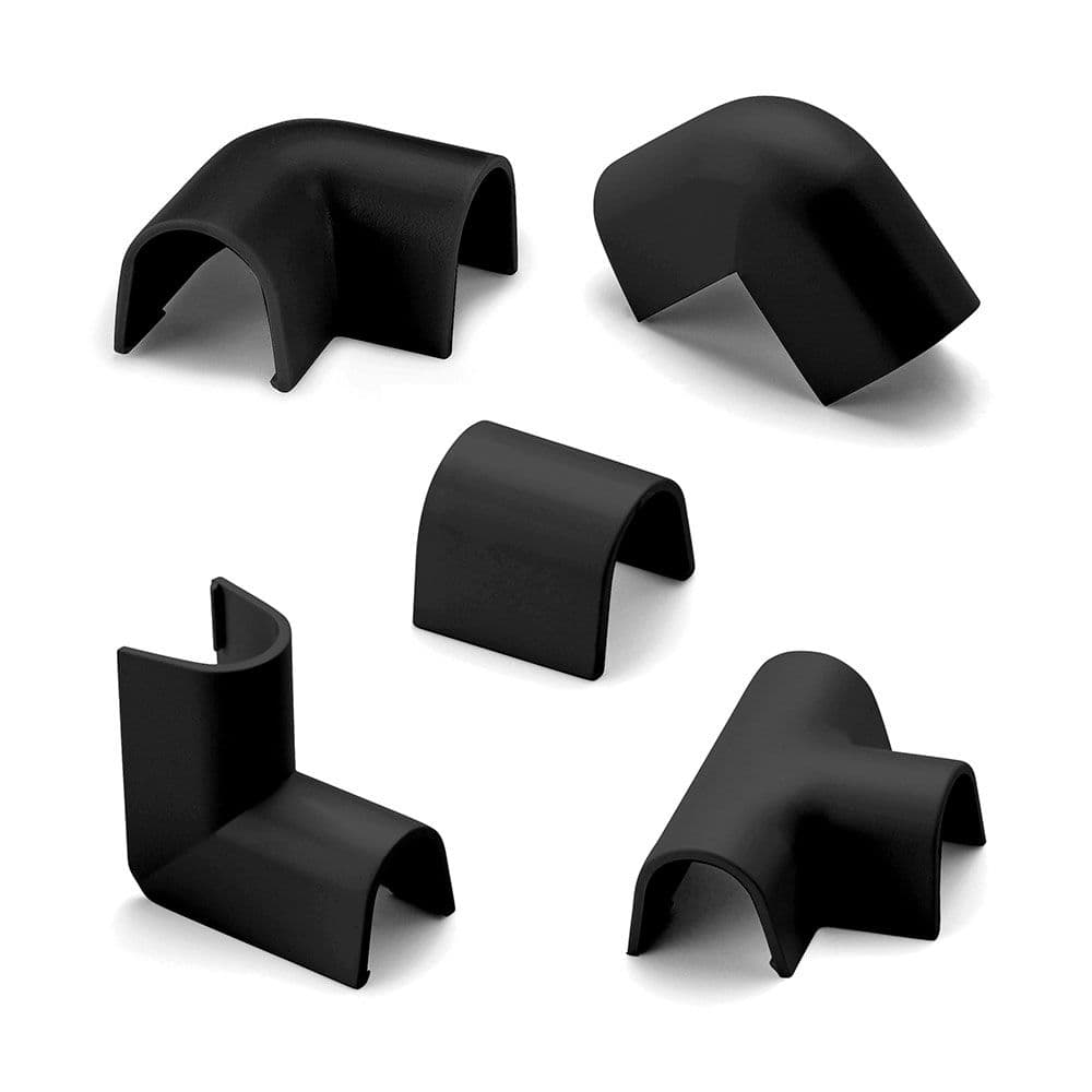 ENLACES SURTIDOS PARA CABLEFIX NEGRO 2201, BLISTER 10 unidades