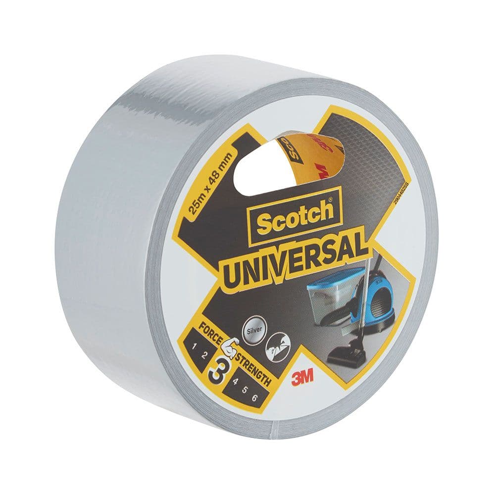 CINTA AMERICANA UNIVERSAL 3 - GRIS 48 mm x 25 m