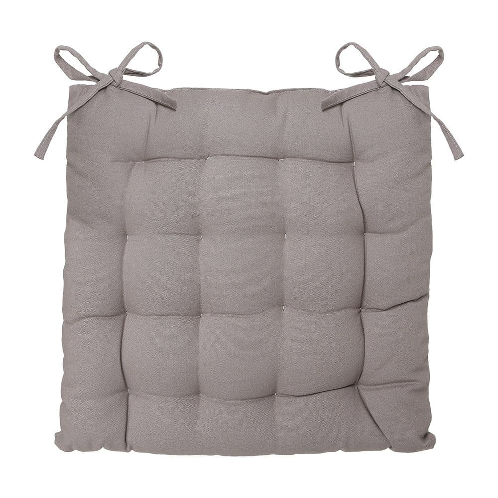 COJÍN PARA SILLA ESTILO GALLETA COLOR VISON 38 x 38 cm