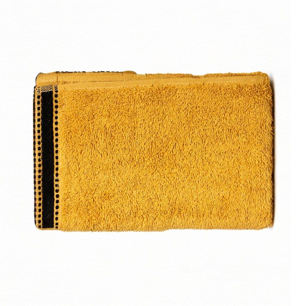 TOALLA DE BAÑO PREMIUM 550 g / m² COLOR MOSTAZA 30 x 50 cm