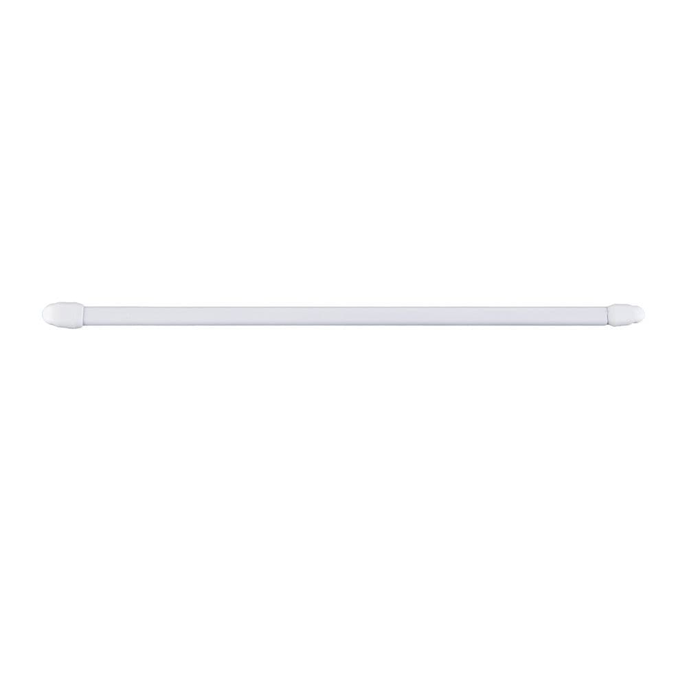 PORTAVISILLO EXTENSIBLE PLANO BLANCO, Ø1,1 x 40 - 65 cm, 2 uds