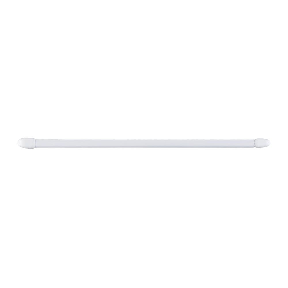 PORTAVISILLO EXTENSIBLE PLANO BLANCO, Ø1,1 x 60 - 105 cm, 2 uds