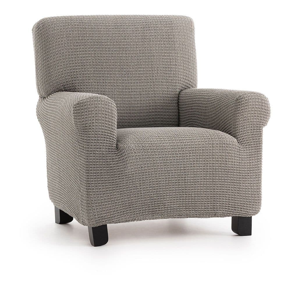 FUNDA BALI GRIS MULTI-ELÁSTICA PARA SOFA 1 PLAZA BELMARTI