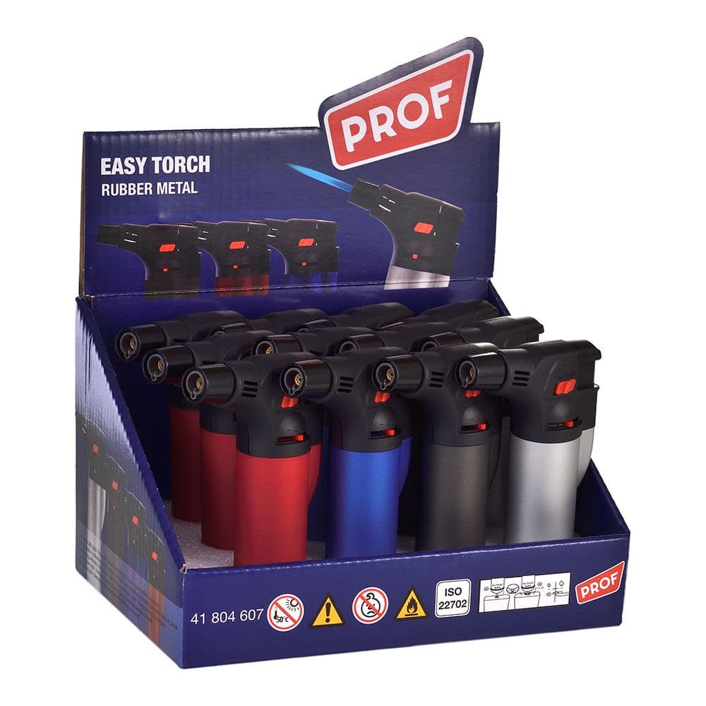 ENCENDEDOR ELECTRÓNICO RECARGABLE, ANTORCHA, COLORES SURTIDOS