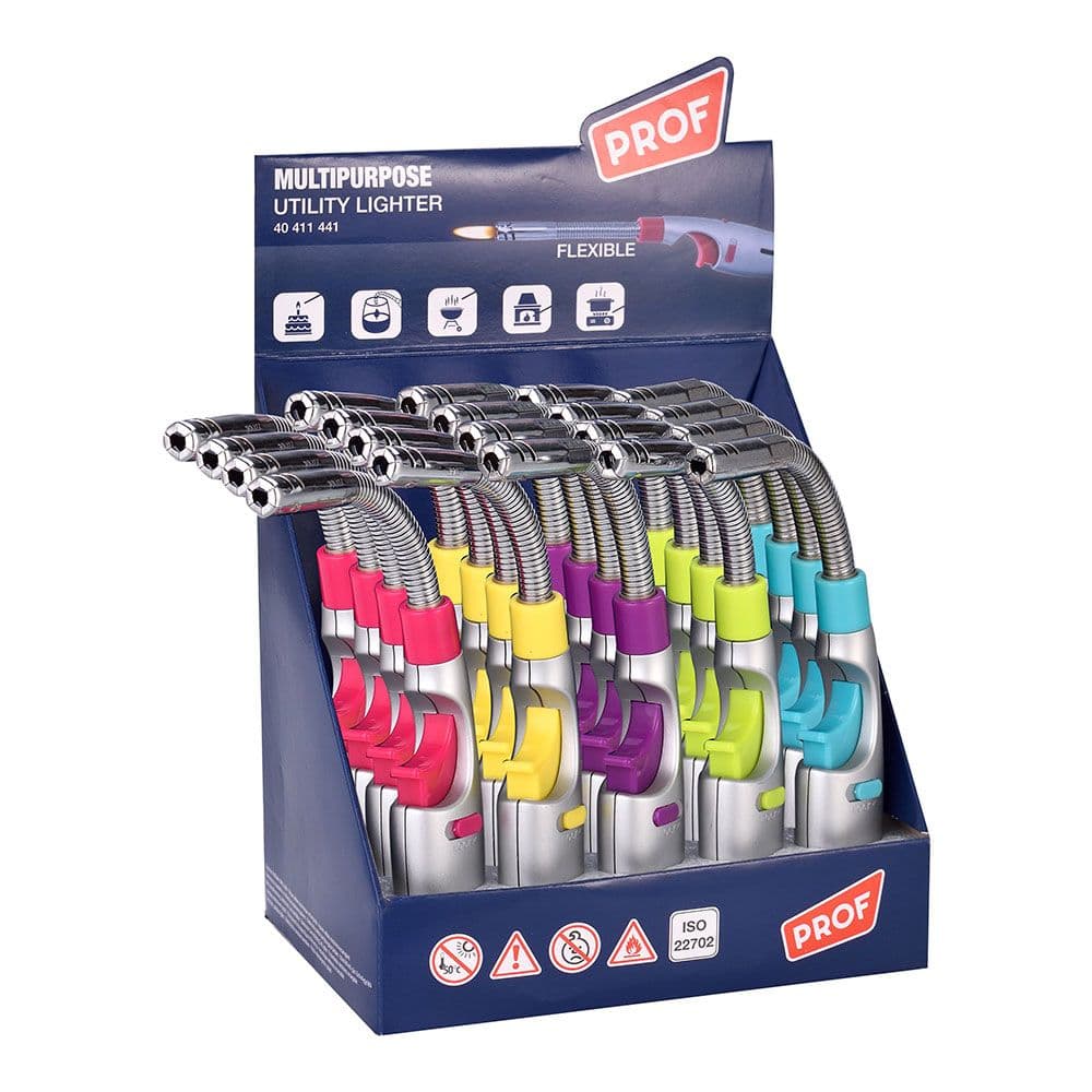 ENCENDEDOR ELECTRÓNICO RECARGABLE, FLEXIBLE, COLORES SURTIDOS