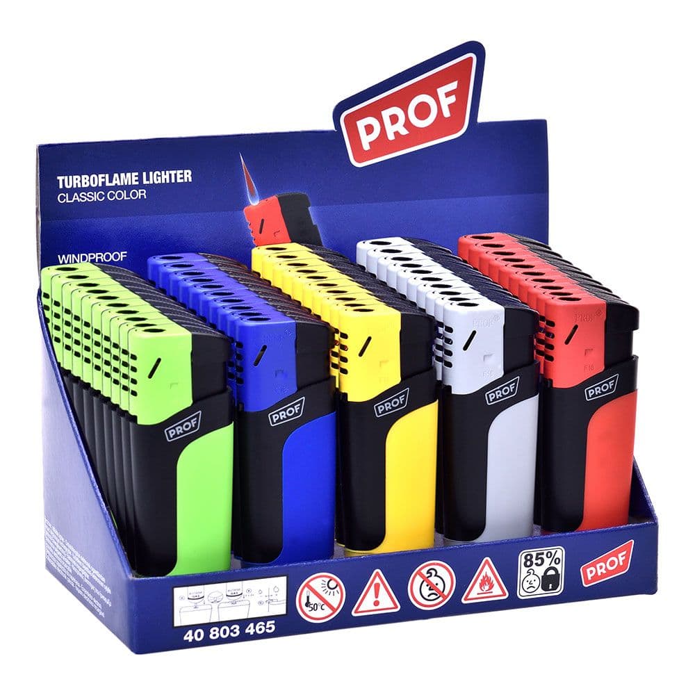 ENCENDEDOR ELECTRÓNICO CLÁSICO, COLORES SURTIDOS