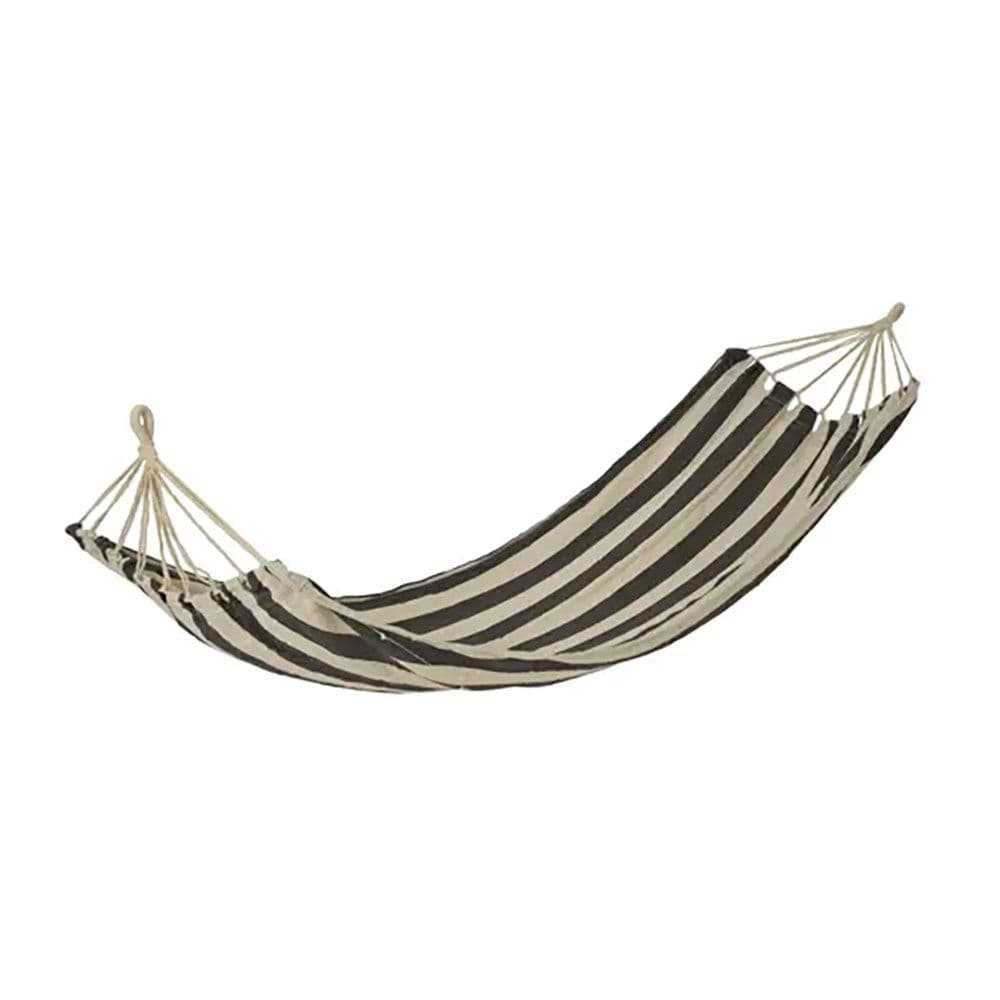 HAMACA DE ALGODÓN Y POLIÉSTER, 80 x 200 cm, COLORES SURTIDOS