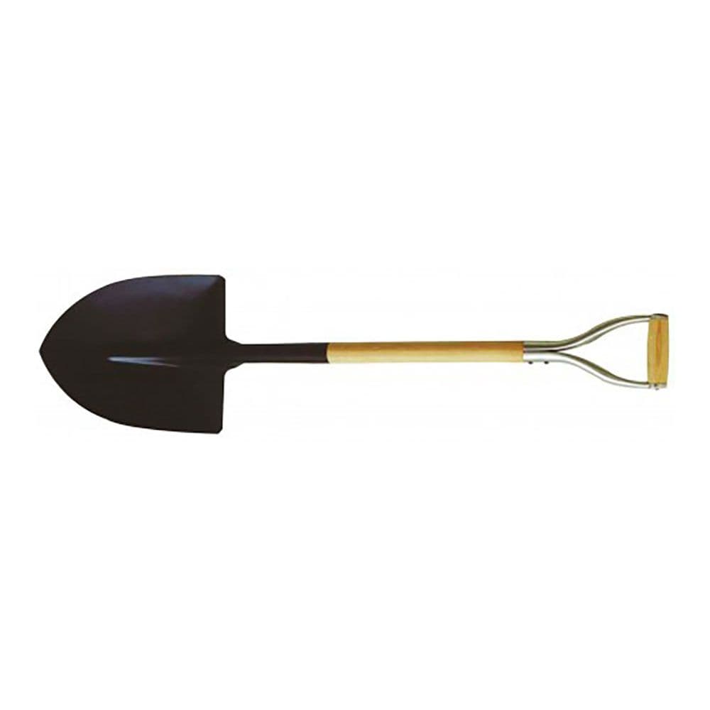 PALA PUNTA, MANGO ANILLA METÁLICA, 29 x 17 x 110 cm