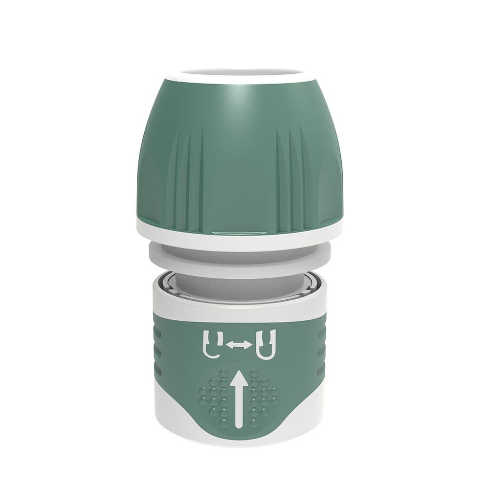 CONECTOR RÁPIDO DE MANGUERA UNIVERSAL, ½ pulg - 5/8 pulg, BLISTER