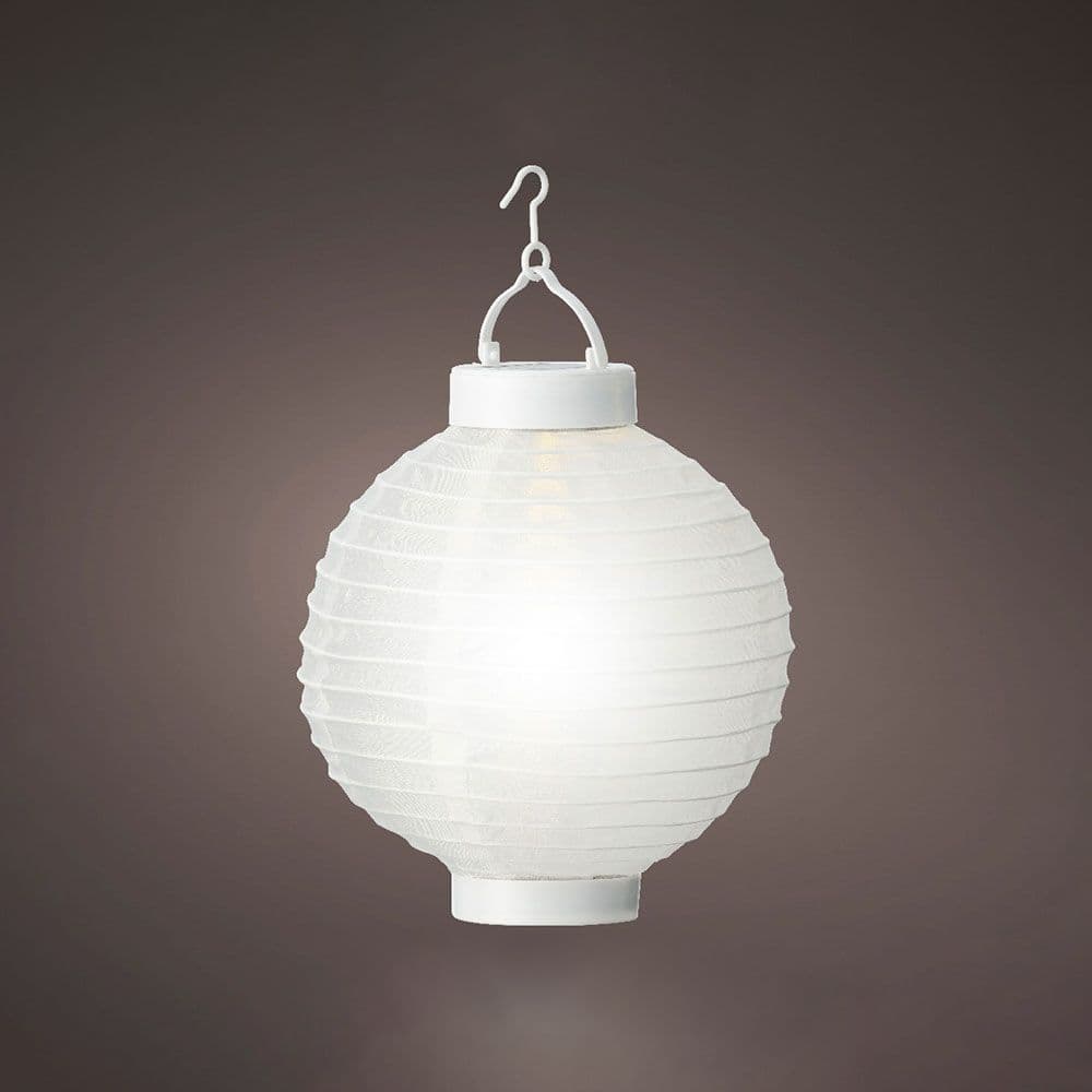 FAROLILLO SOLAR BLANCA Ø20 x 23 cm