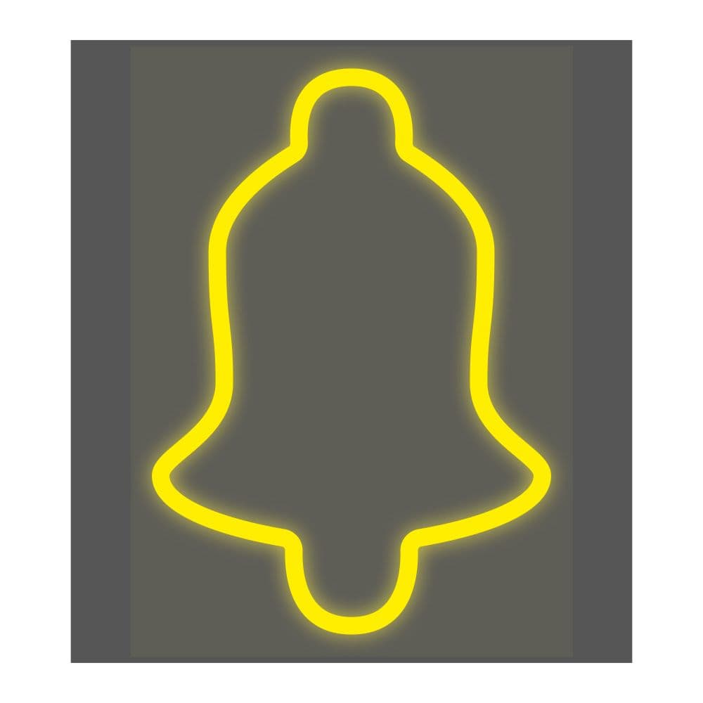 FIGURA FLEXILED CAMPANA BLANCO CALIDO 71 cm