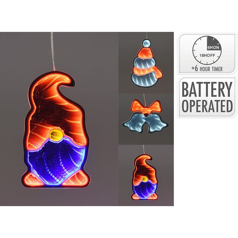 ESPEJO INFINITO CON LED, 3 MODELOS, TEMPORIZADOR 6h.