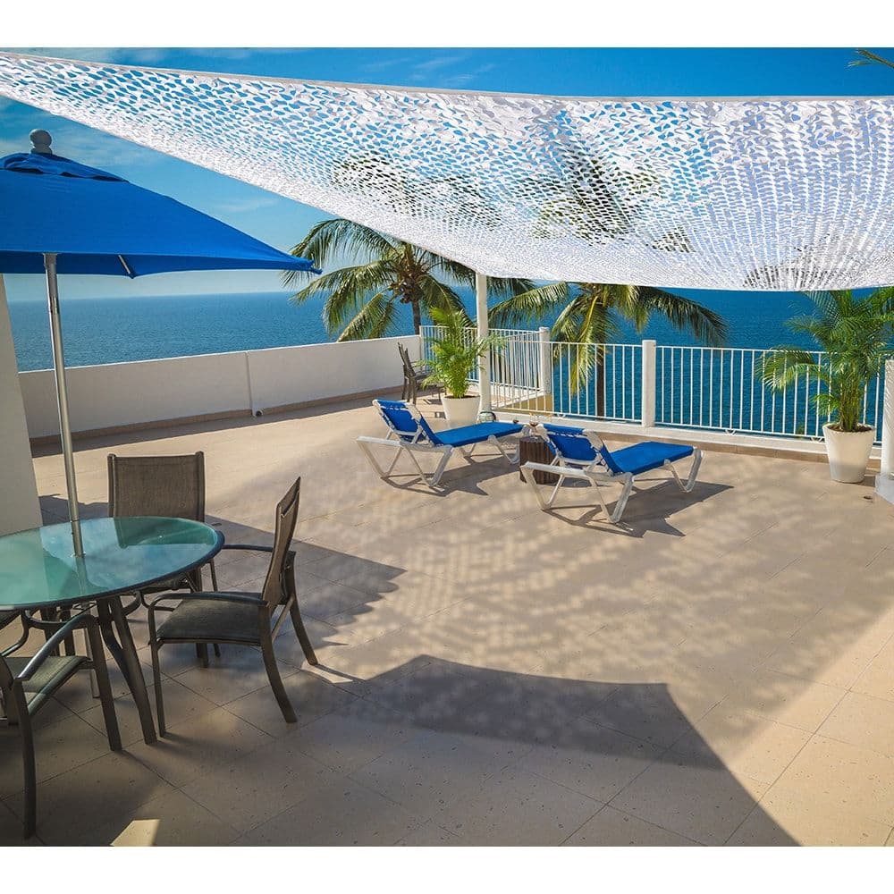 TOLDO CAMUFLAJE REVERSIBLE BLANCO 3 x 4 m
